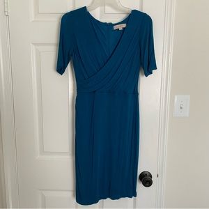 Loft v-neck dress